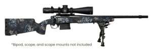 Horizon Firearms HRF-VNP-308W-18R Vandal Prime 308 Win 18" Black Chrome Spiral Fluted Threaded Barrel, Black Chrome Stainless Steel Receiver w/Picatinny Rail, Arca Rail Forend, Textured Iota EKO Carbo