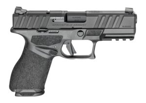Springfield Armory ECA9409BCA Echelon Alpha 40.C 9mm Luger 10+1 4" Black Melonite Barrel & Optic Ready/Serrated Slide, Black Polymer Frame w/Picatinny Rail Adaptive Texture Grip, *CA Compliant