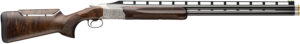 Browning 0183504003 Citori 825 Pro Trap 12 Gauge Break Open 2.75" 2rd 30" Polished Blued Over/Under Vent Rib Barrel, Silver Nitride Stainless Steel Receiver, Adj Comb Gloss Black Walnut Stock