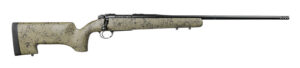 Kimber Mfg, Inc 3000923 Mountain Acsent Peak 270 Win 4+1 24"  Match Grade Threaded Barrel, Aluminum Receiver, Fixed Aluminum/Carbon Fiber Stock
