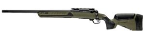 Savage Arms 32645 110 Core Predator Full Size 22 ARC 10+1 22" Medium Heavy Fluted Barrel, Arca Rail Forend, Hunter Green AccuStock w/AccuFit V2 Synthetic Stock, Left Hand