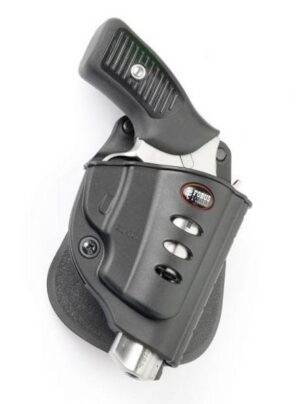 Fobus Evolution Series Paddle Holster For Ruger SP101 in Black Right Hand