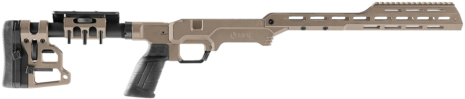 Mdt Sporting Goods Inc 114913FDE The Tactical LSS Gen3 Flat Dark Earth Fits Savage Long Action