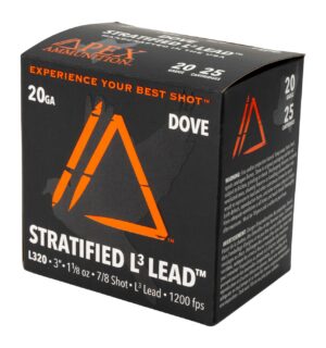 APEX AMMO ED203-78   20G 3    1-1/8 7/8      25/10
