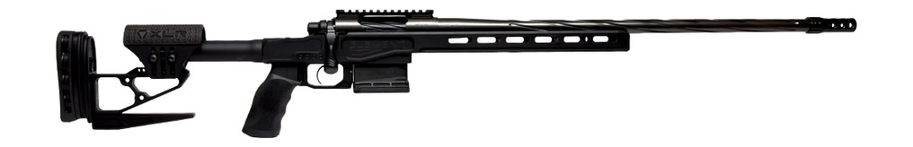 Horizon Firearms HRF-VAD-65CM-18R Vandal DM 6.5 Creedmoor 18" Black Chrome Spiral Fluted Threaded Barrel, Black Chrome Receiver w/Picatinny Rail, ARCA Rail, Black Anodized XLR Element 4.0 Aluminum Sto