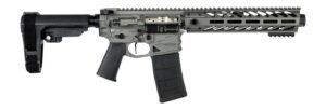 Nemo Arms BL-300-8P Battle-Light  300 Blackout 30+1 8" Black Threaded Barrel, Tungsten Anodized Aluminum Receiver w/Picatinny Rail, M-LOK Handguard, Black Polymer SB Tactical SBA3 Brace, Magpul MOE Gr