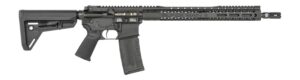 Black Rain Ordnance SSPABLK SSP  5.56 NATO 30+1 16" Black Nitride Threaded Barrel, Black Armor Cerakote Aluminum Receiver w/Picatinny Rail, Magpul MOE SL Black Polymer Stock, Black Magpul Grip