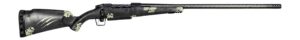 Fierce Firearms ROGSCX308WIN18BF Carbon Rogue XP 308 Win 3+1 18" Carbon Fiber Match Grade Threaded Barrel, Black Cerakote Steel Drilled & Tapped Receiver, BiPod Rail Forend, Forest Camo Fixed Carbon F