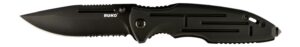 RUKO RUK0153-CS   440A 3-1/2"BLK ANODIZED FOLDING