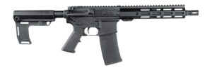 Andro Corp Industries 30010HBMPS ACI-15 Halo 300 Blackout 30+1 10" Black Nitride Threaded Barrel, Black Anodized Aluminum Receiver w/Picatinny Rail, M-LOK Handguard, Black Polymer SBA3 Pistol Brace, A