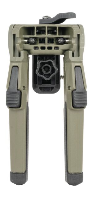 Savage Arms 56451 Sling Swivel Bipod 7.20"-10" High Green Polymer