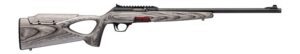 Winchester Repeating Arms 521172102 Wildcat SR 22 LR 10+1 16.50" Matte Blued Threaded Barrel, Black Composite Receiver w/Picatinny Rail, Gray Thumbhole w/Adjustable Comb Laminate Stock, Ambidextrous