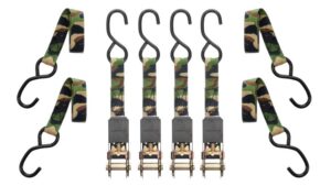 MUDDY MUD-SDRS8-4PK   1"X8' STD DUTY RATCHET STRAP