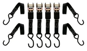 MUDDY MUD-SDRS10-4PK  1"X10'STD DUTY RATCHET STRAP