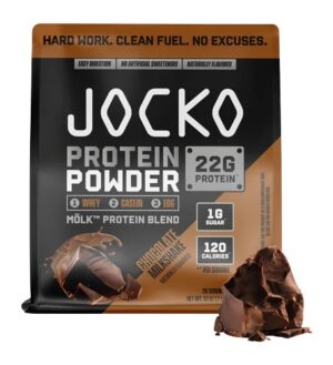 JOCKO 29114 CHOCOLATE PROTEIN POWDER BAG