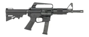 DPMS KITTY KAT G9 9MM PISTOL 8" A1 SLICK SIDE TUBE, CAR BRACE 1-33RD GLOCK MAG