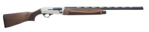 Pointer REXFT21W12 Field Tek FT21 Semi-Auto 3" 5+1 28" Black Vent Rib Barrel, Silver Aluminum Receiver, Fixed Turkish Walnut Stock
