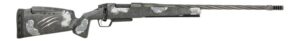 Fierce Firearms RIVSSN25CM24 Rival NRL Hunter NRL Edition 25 Creedmoor 24" Black Cerakote Stainless Steel Spiral Fluted Barrel & Drilled & Tapped Receiver, Arca Rail Forend, Carbon Matrix Push Button