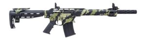 Citadel CBOSS2512-VECG Boss25  12 Gauge 3" 5+1 18.75" Threaded Barrel, Vector Green Camo Steel Receiver w/Picatinny Rail, Adj Comb Synthetic Butt Stock, Picatinny Rail Forend, Polymer Grip