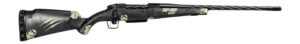 Fierce Firearms ROGSSX22CM22BF Twisted Rogue XP 22 Creedmoor 3+1 22" Black Cerakote Spiral Fluted Threaded Barrel, Stainless Steel Drilled & Tapped Receiver, Picatinny Rail Forend, LR Negative Comb Ca