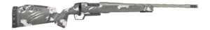 Fierce Firearms RIVSSX22CM18GP Twisted Rival XP 2.0 22 Creedmoor 3+1 18" Glacier Cerakote Spiral Fluted Threaded Barrel, Stainless Steel Drilled & Tapped Receiver, Arca Rail Forend, Phantom Camo Push