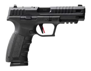 MAC 15000602 RA-9 Defense S 9mm Luger 17+1 4.75" QPQ Tenifer Cerakote Steel Lightening Cut/Optic Ready Slide, Tenifer QPQ Polymer Frame w/Picatinny Rail, Polymer Grip, RMR Footprint, Ambidextrous