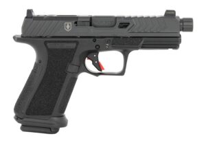 Shadow Systems SS-1075-B MR920 War Poet 9mm Luger 15+1, 5" Black Nitride Match Grade/Spiral Fluted/Threaded Barrel & Optic Cut/Serrated/Window Cut Stainless Steel Slide, Polymer Frame w/Beavertail & P