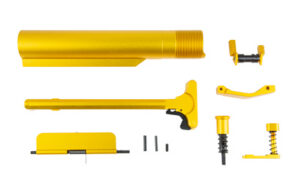 XTS AR15 ANODIZED PARTS KIT GOLD