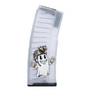 Amend2 Glow-In-The-Dark Tactical Ghost AR-15 Mod-C Rifle Magazine 5.56/.223 30/rd