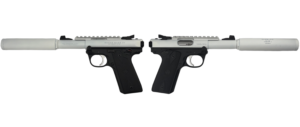 RUGER MARK IV 22/45 22LR PISTOL 4.4" T.B. WHITE 2-10RD MAGS